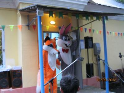 Празднование дня города 01.09.12г