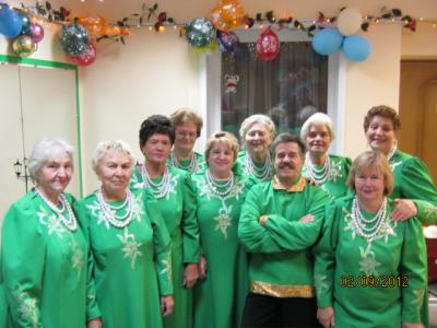 Празднование дня города 01.09.12г.Хор ветеранов