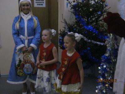 Новогодняя елка в клубе