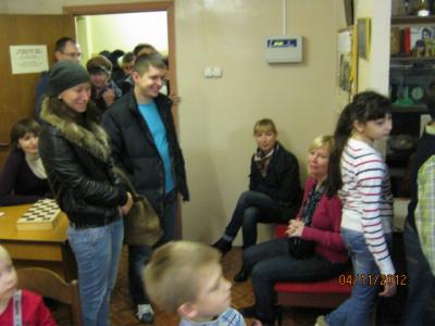 На районном шахматном турнире