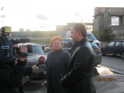 Депутаты МГД Стебенкова Л.В.и Тишин М.М.