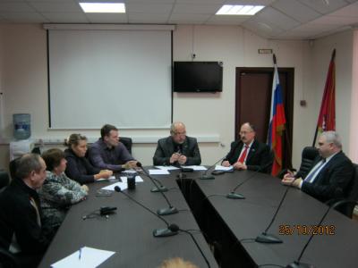 Собрание Общ.совета р-на.