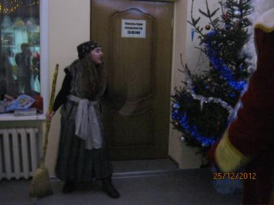 Новогодняя елка в клубе