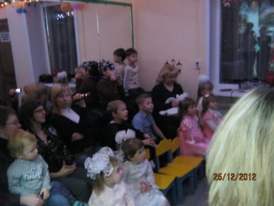 Новогодняя елка в клубе