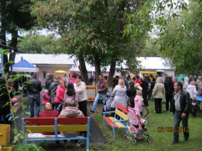 Празднование дня города 01.09.12г