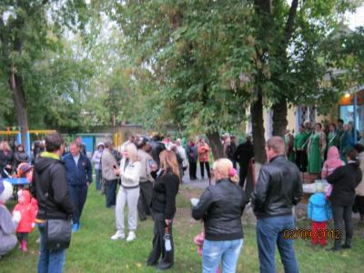 Празднование дня города 01.09.12г