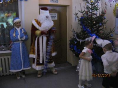 Новогодняя елка в клубе