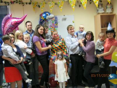 Семейный праздник в клубе