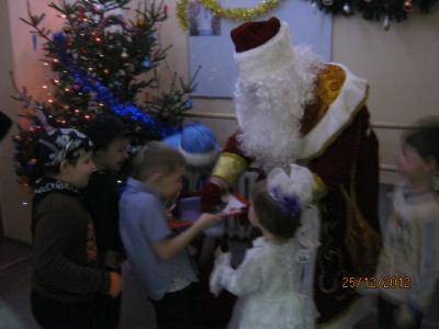 Новогодняя елка в клубе