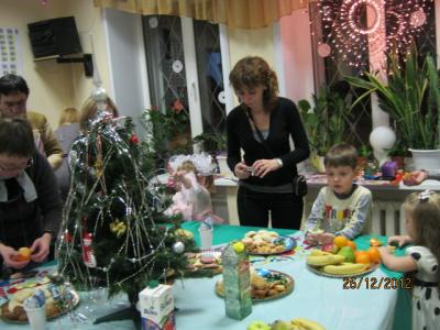 Новогодняя елка в клубе